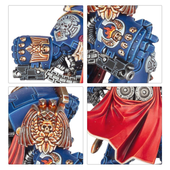 Warhammer 40,000: Marneus Calgar in Armour of Antilochus – Ultramarines Commander